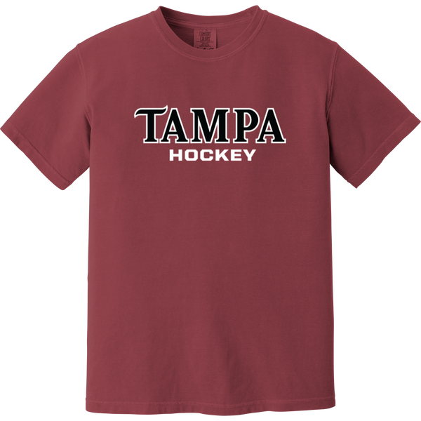 University of Tampa Heavyweight Ring Spun Tee