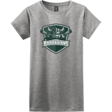 Biggby Barbarians Softstyle Ladies T-Shirt