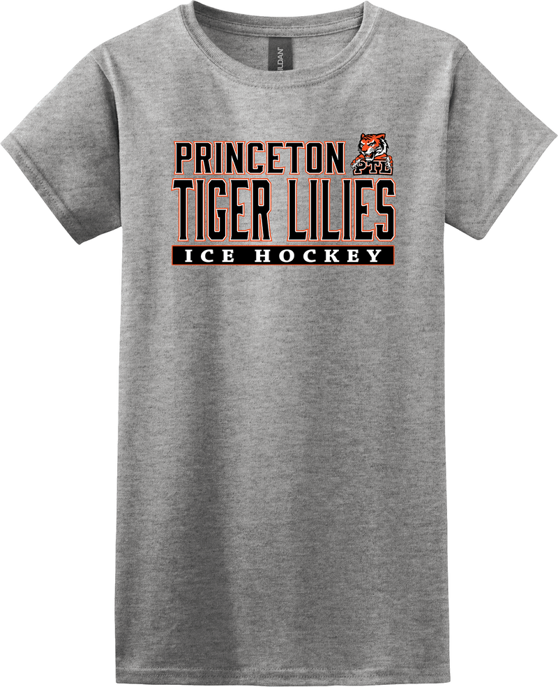 Princeton Tiger Lilies Softstyle Ladies' T-Shirt