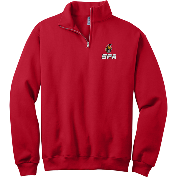 Seacoast Spartans NuBlend 1/4-Zip Cadet Collar Sweatshirt