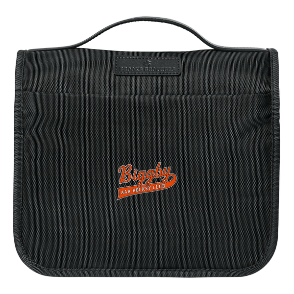 Biggby Coffee AAA Brooks Brothers Oxford Small Travel Bag