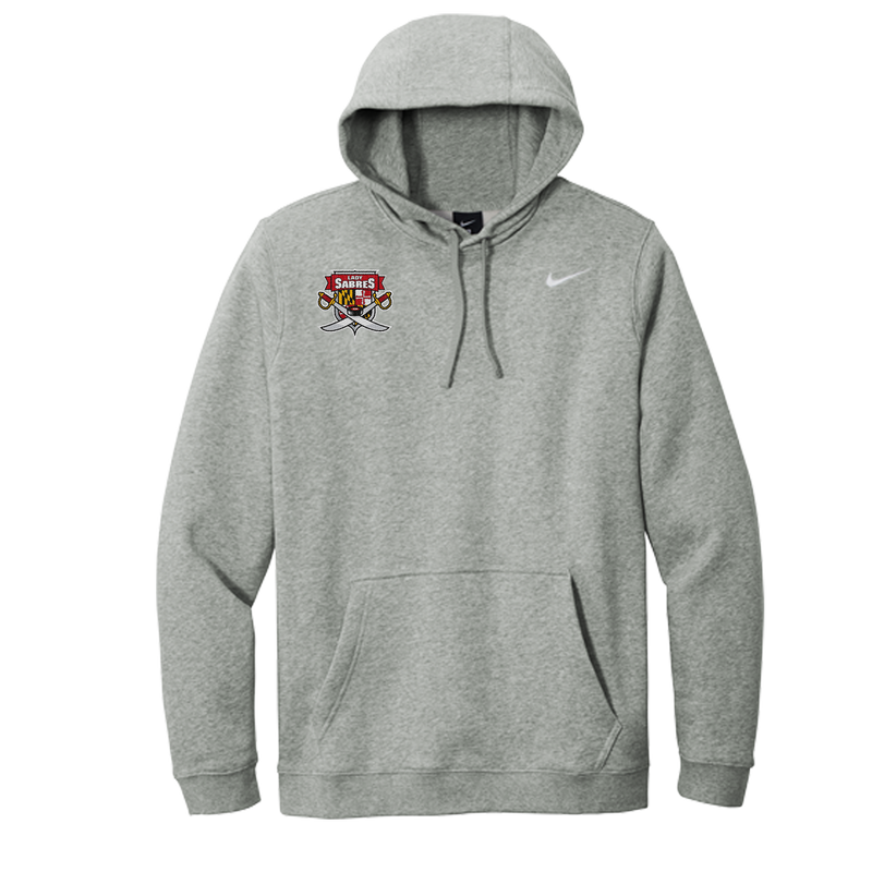 SOMD Lady Sabres Nike Club Fleece Pullover Hoodie