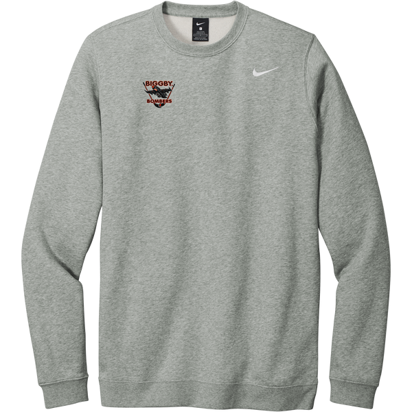 Biggby Bombers Nike Club Fleece Crew