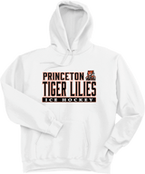 Princeton Tiger Lilies Ultimate Cotton - Pullover Hooded Sweatshirt