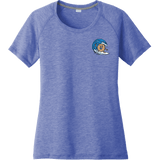 BagelEddi's Ladies PosiCharge Tri-Blend Wicking Scoop Neck Raglan Tee