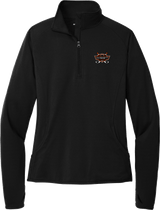 Orange County West Ladies Sport-Wick Stretch 1/4-Zip Pullover