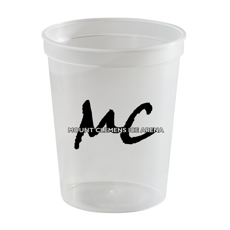 BBSG 16 OZ. Smooth Walled Plastic Stadium Cup