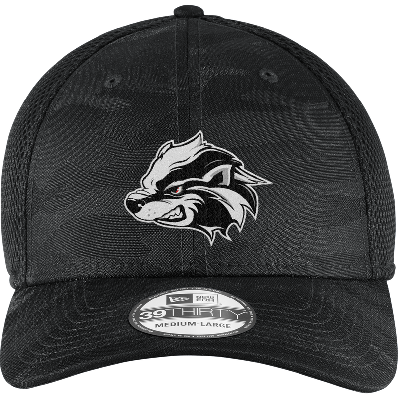 Allegheny Badgers New Era Tonal Camo Stretch Tech Mesh Cap