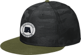 Aspen Aviators New Era Camo Flat Bill Snapback Cap