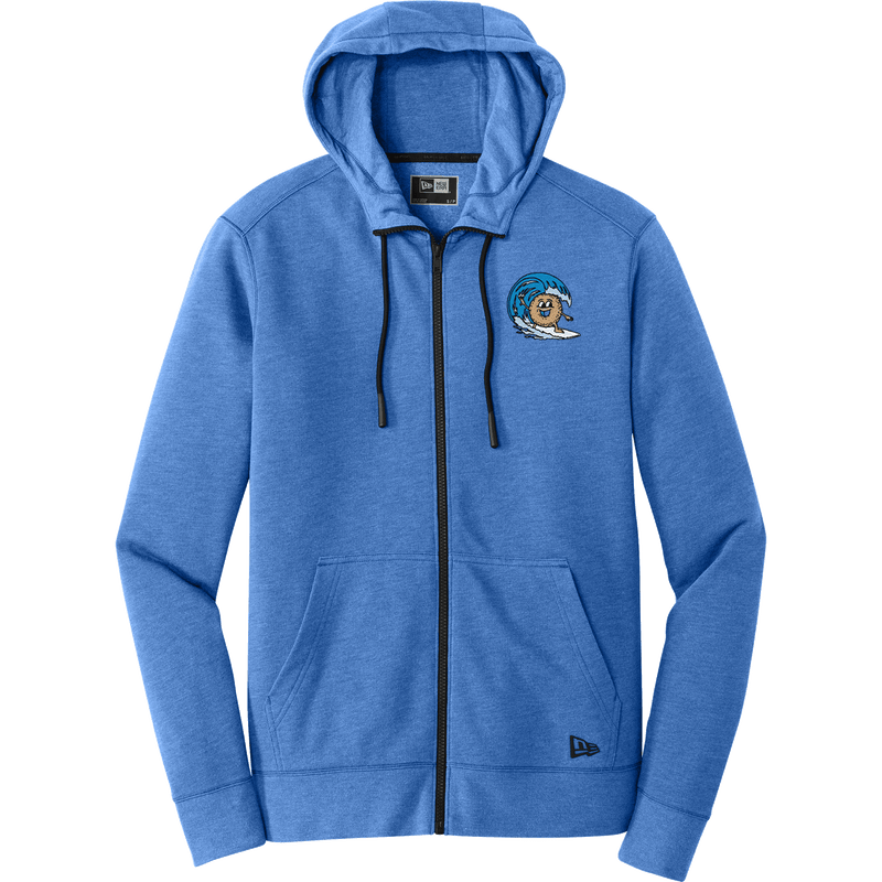 BagelEddi's New Era Tri-Blend Fleece Full-Zip Hoodie