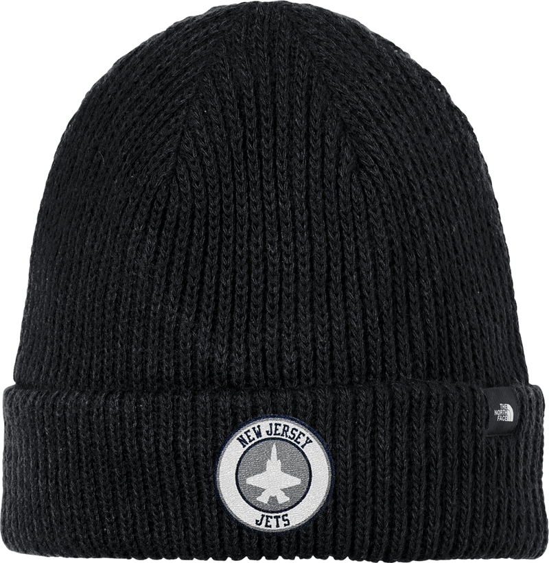 NJ Jets The North Face Circular Rib Beanie