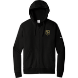 NJ Raiders Nike Club Fleece Sleeve Swoosh Full-Zip Hoodie