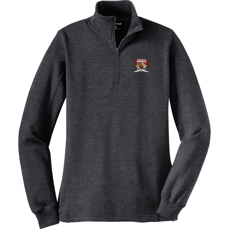 SOMD Sabres Ladies 1/4-Zip Sweatshirt