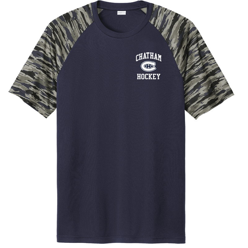 Chatham Hockey Drift Camo Colorblock Tee