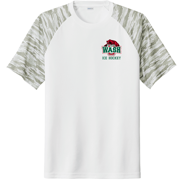 Wash U Drift Camo Colorblock Tee