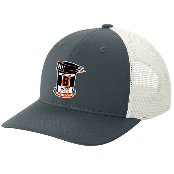 Biggby Bombers Club Trucker PVC Cap