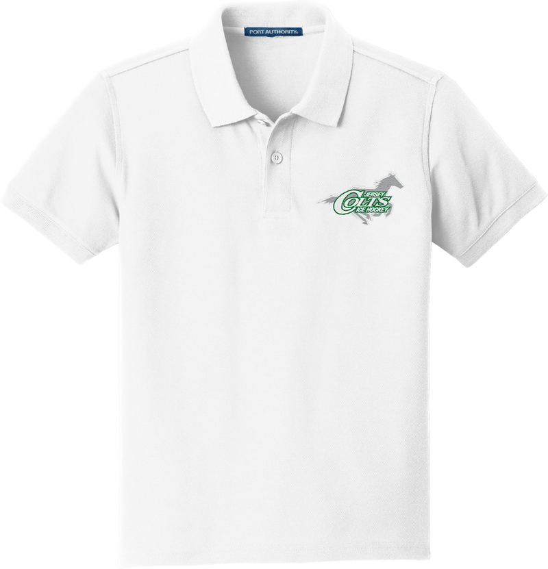 NJ Colts Youth Core Classic Pique Polo