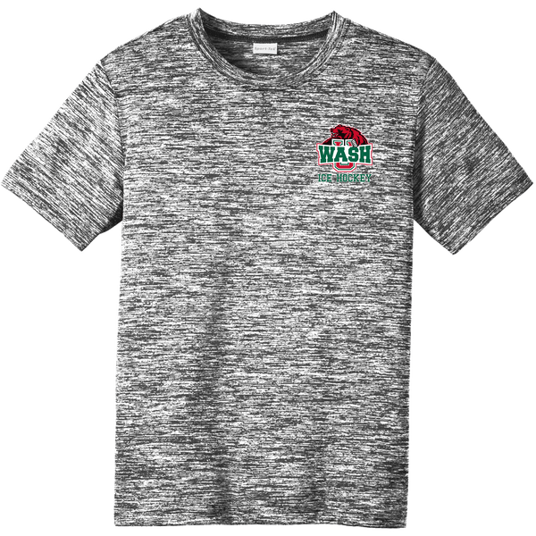 Wash U Youth PosiCharge Electric Heather Tee